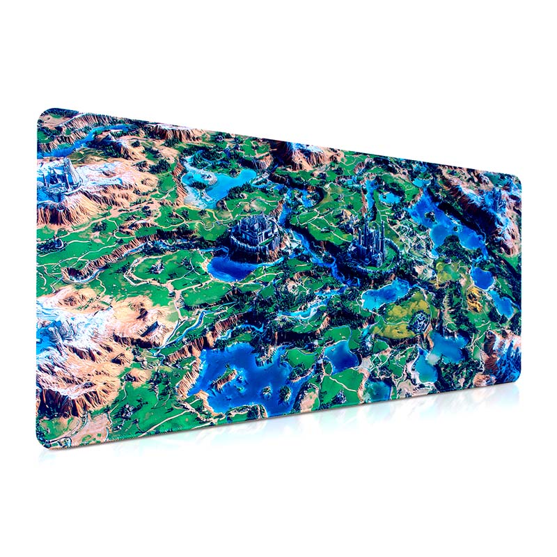 Kingdoms of Conquest - Mouse Pad Gamer XXL 90x40 cm Antideslizante Alfombrilla Escritorio